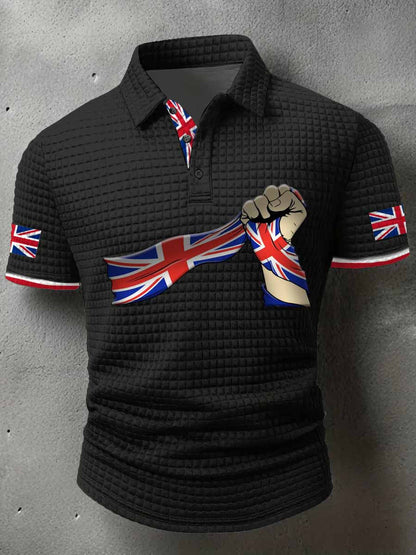 Men's British short sleeve shirt