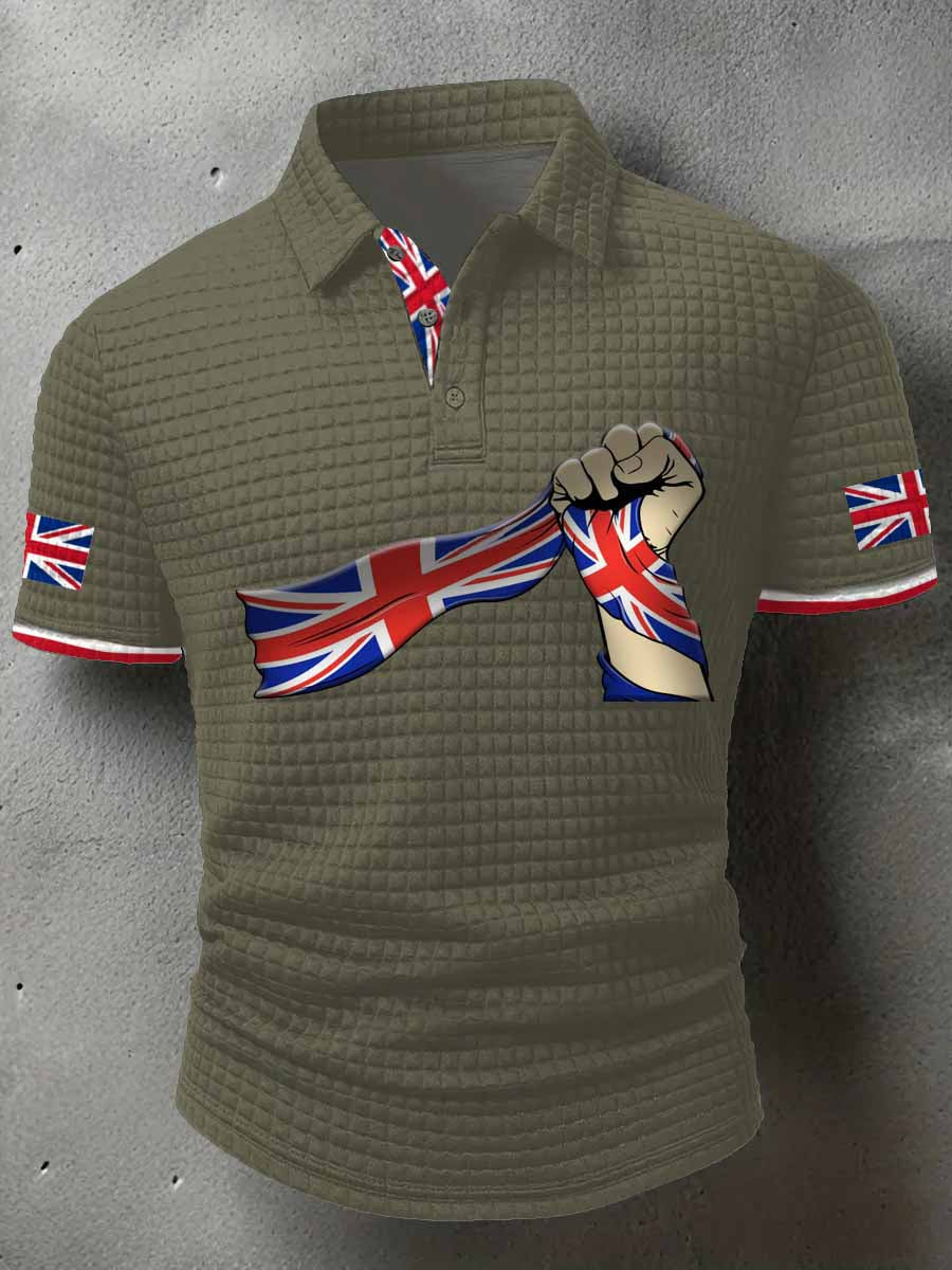 Men's British short sleeve shirt