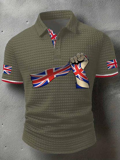 Men's British short sleeve shirt
