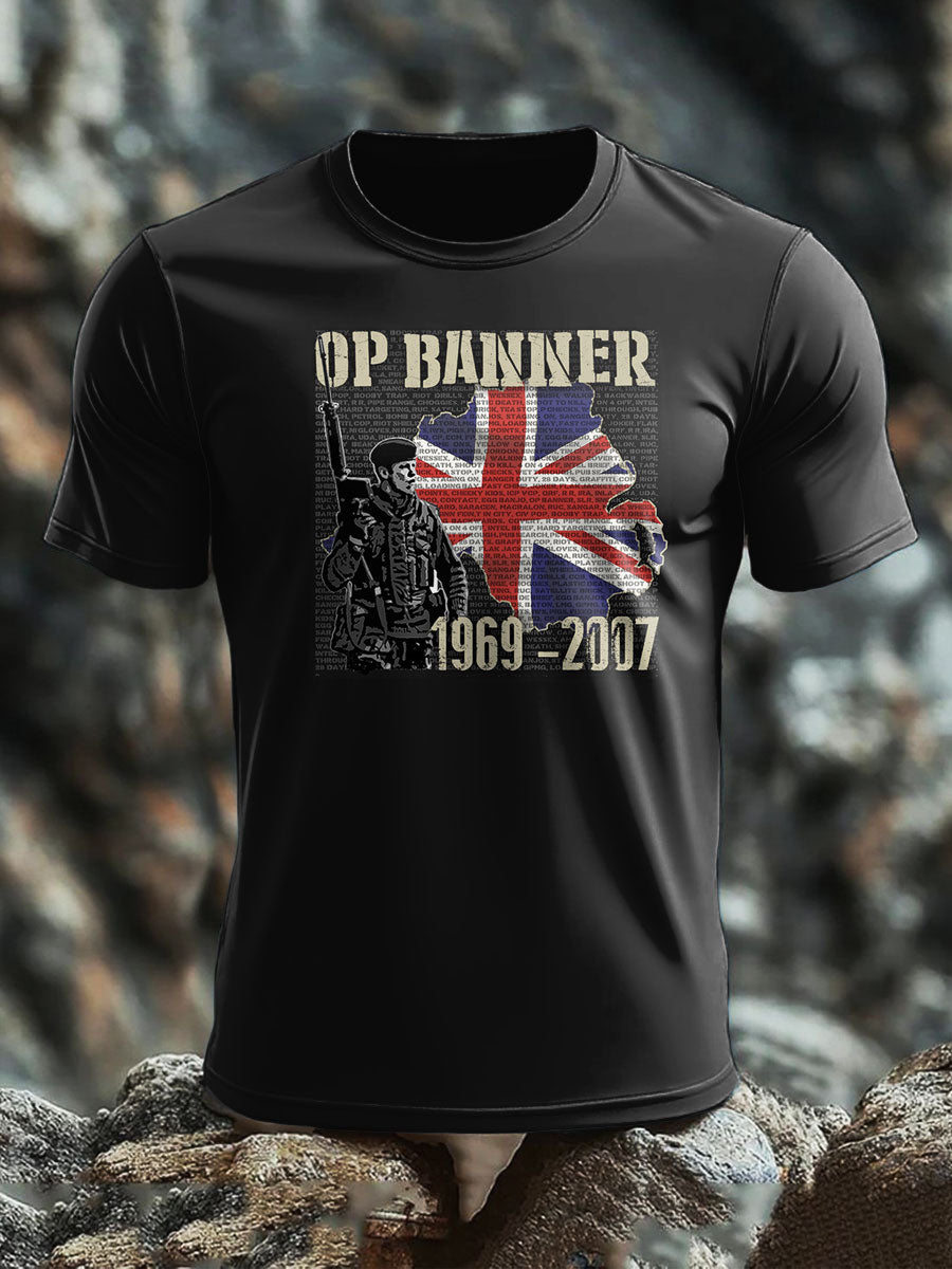 Men's British Veteran short sleeves t-shirt