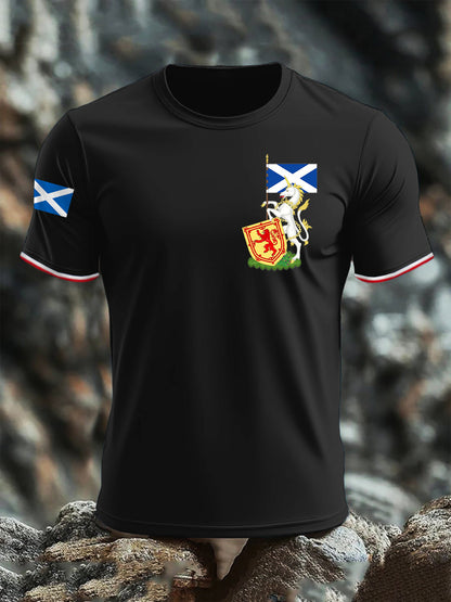 Men's Scottish Unicorn short sleeves T-shirt