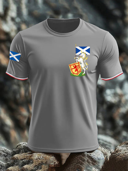 Men's Scottish Unicorn short sleeves T-shirt