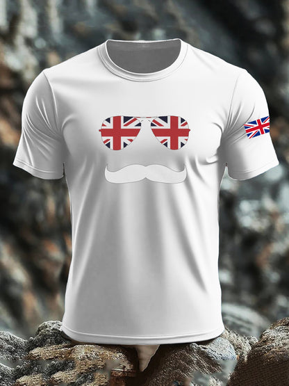 Men's UK Flag Printed T-shirt