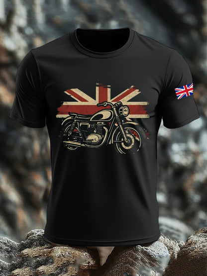 Men's UK Flag Printed T-shirt