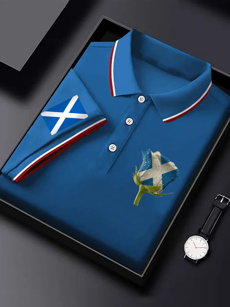 Men's Scottish Rose short sleeve shirt