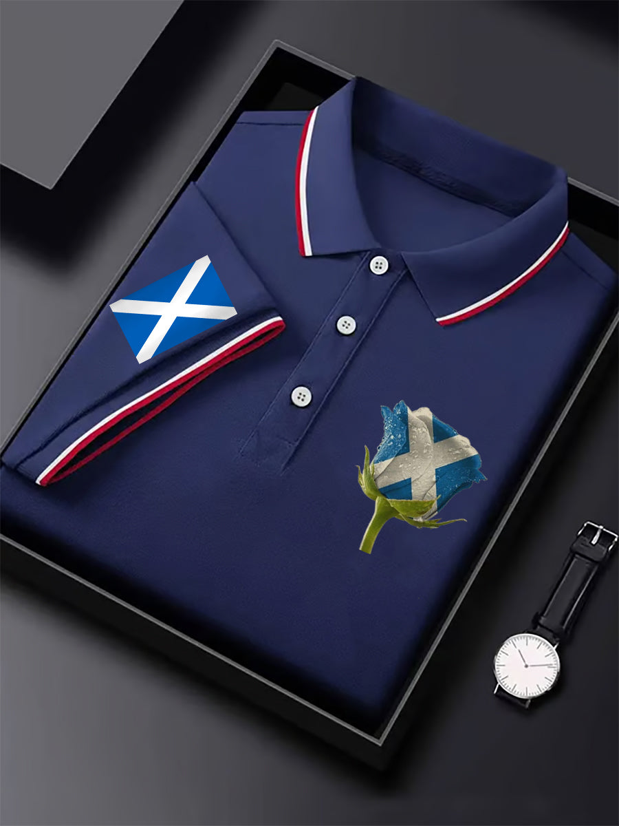 Men's Scottish Rose short sleeve shirt