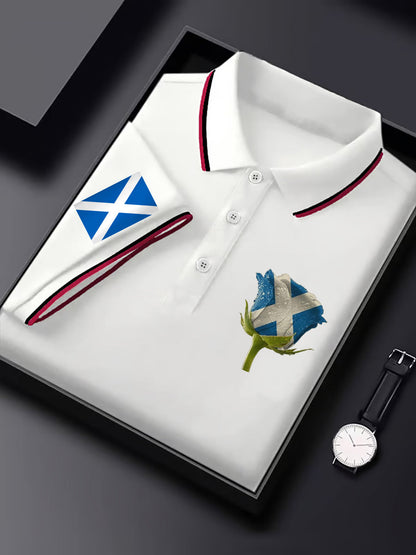 Men's Scottish Rose short sleeve shirt