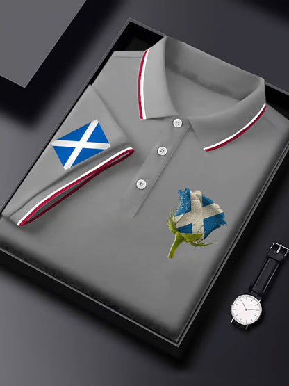Men's Scottish Rose short sleeve shirt