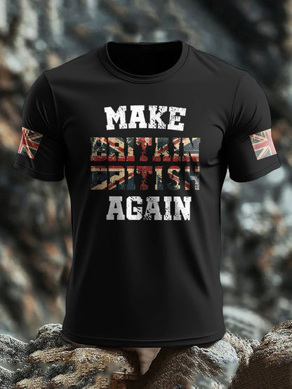 Men's Make Britain British Again Printed T-shirt