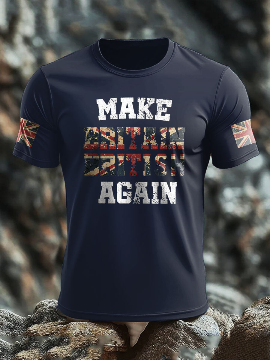 Men's Make Britain British Again Printed T-shirt