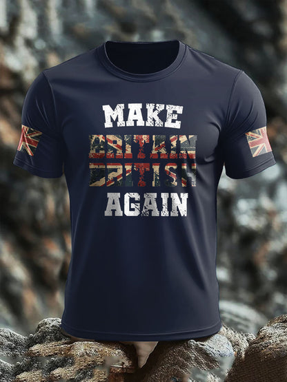 Men's Make Britain British Again Printed T-shirt