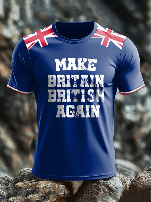 Men's Make Britain British Again Printed T-shirt