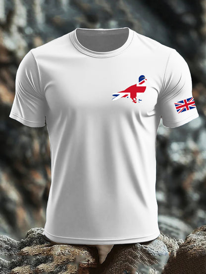 Men's UK Flag Printed T-shirt