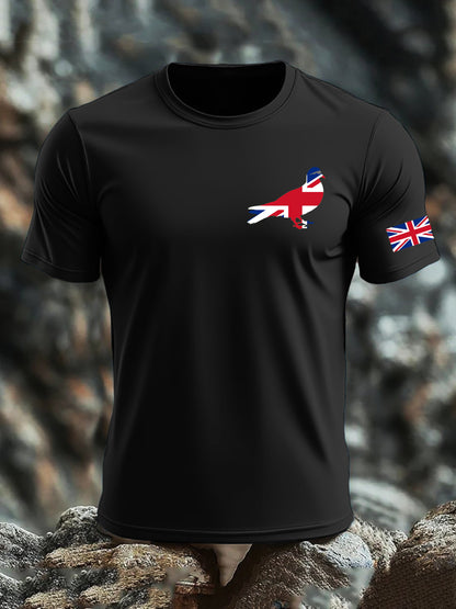 Men's UK Flag Printed T-shirt