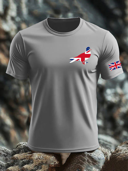 Men's UK Flag Printed T-shirt