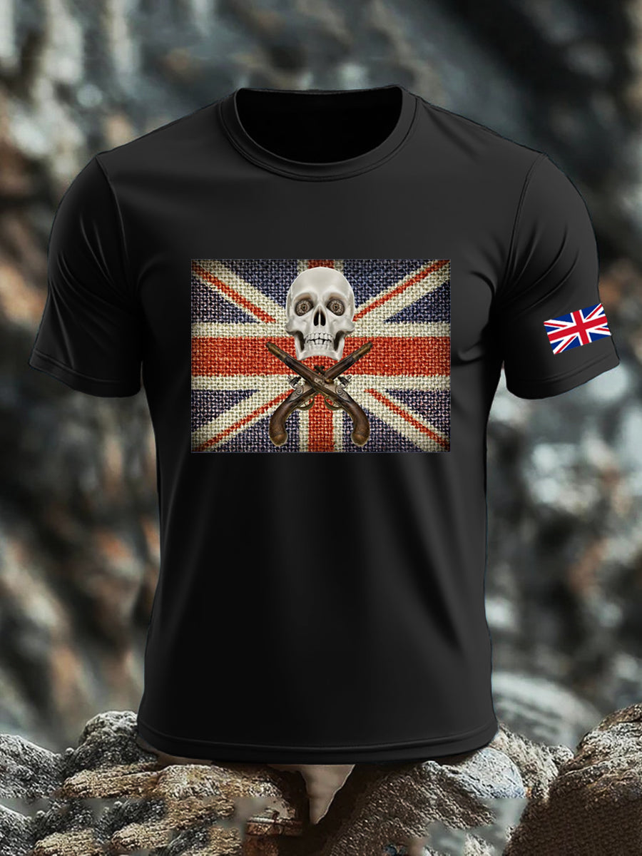 Men's UK Flag Printed T-shirt