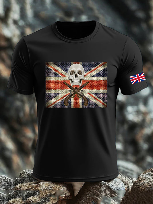Men's UK Flag Printed T-shirt