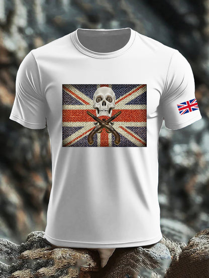 Men's UK Flag Printed T-shirt