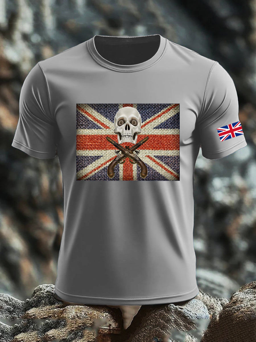 Men's UK Flag Printed T-shirt
