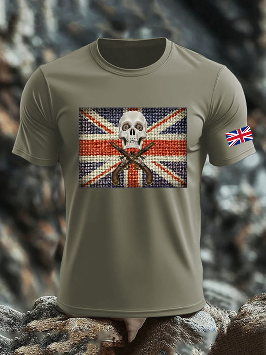 Men's UK Flag Printed T-shirt