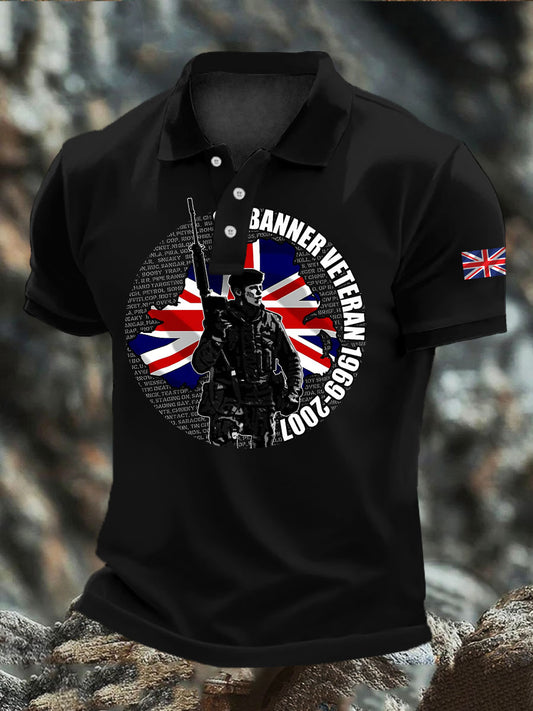 Men's British Veteran short sleeve shirt