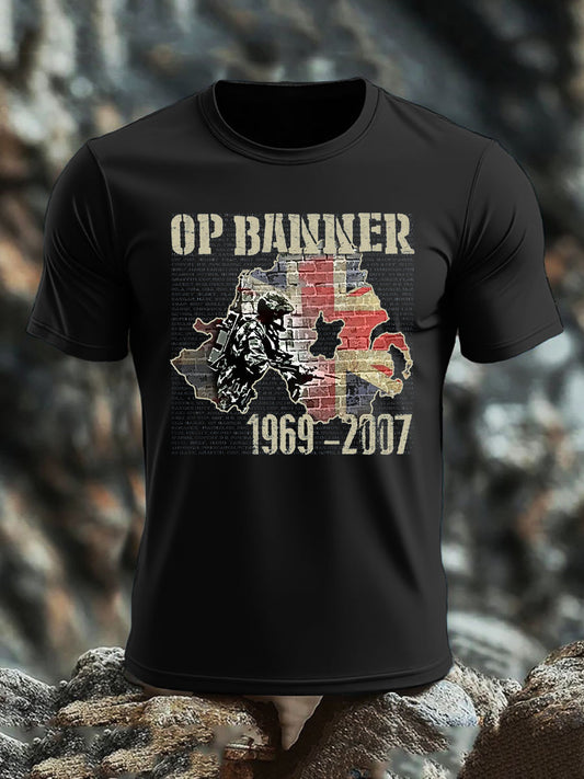 Men's British Veteran short sleeves t-shirt