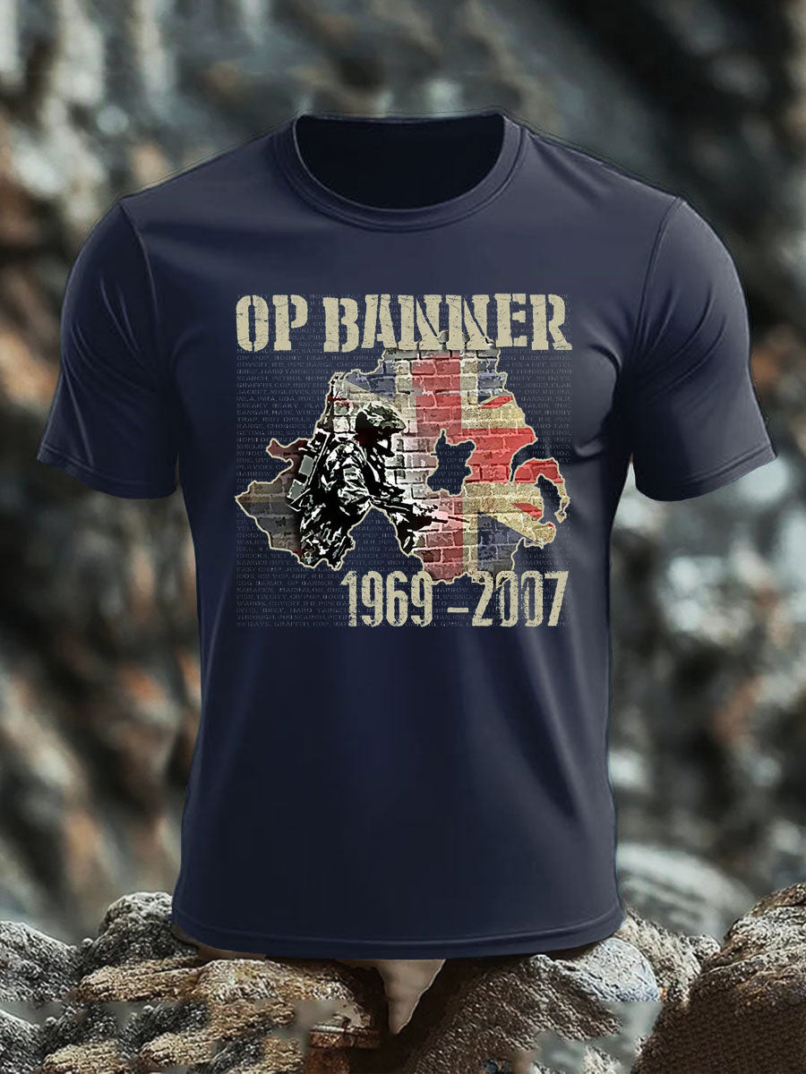 Men's British Veteran short sleeves t-shirt