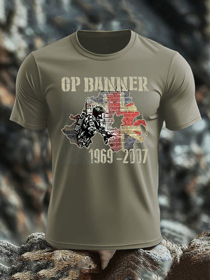 Men's British Veteran short sleeves t-shirt