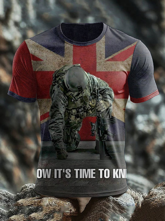 Men's British Veteran short sleeves T-shirt