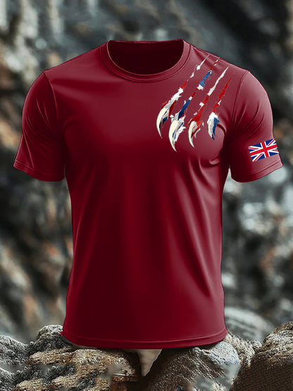 Men's UK Flag Printed T-shirt
