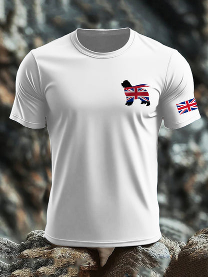 Men's UK Flag Printed T-shirt