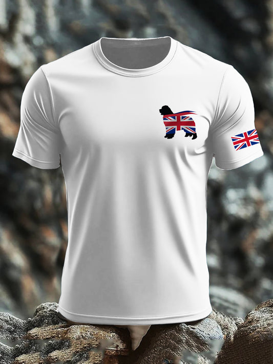 Men's UK Flag Printed T-shirt