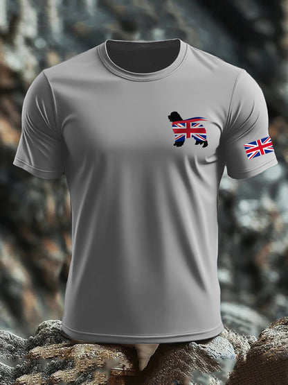 Men's UK Flag Printed T-shirt