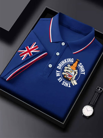 Men's This Is My Drinking Shirt Casual Shirt