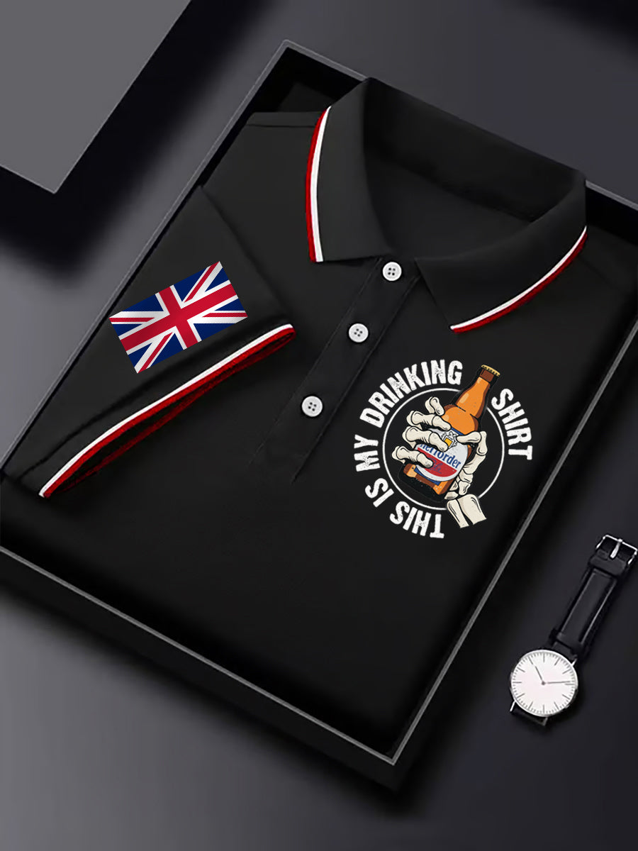 Men's This Is My Drinking Shirt Casual Shirt