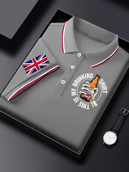 Men's This Is My Drinking Shirt Casual Shirt