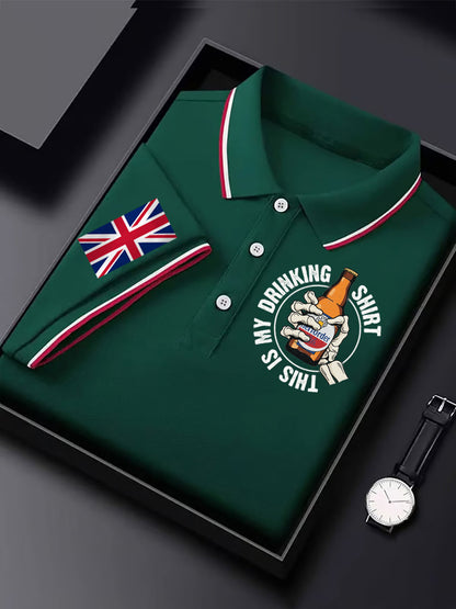 Men's This Is My Drinking Shirt Casual Shirt