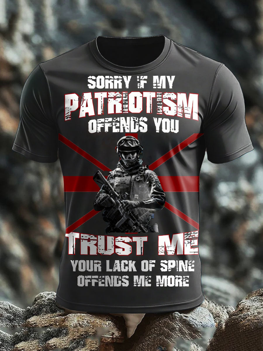 Men's British Veteran short sleeves T-shirt