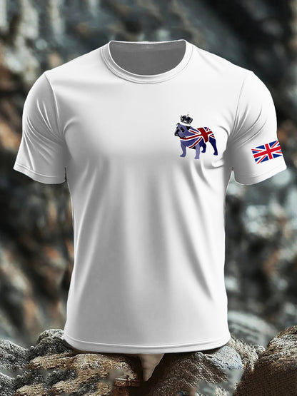 Men's UK Flag Printed T-shirt