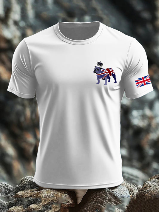 Men's UK Flag Printed T-shirt