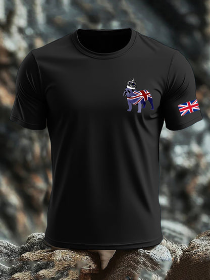Men's UK Flag Printed T-shirt