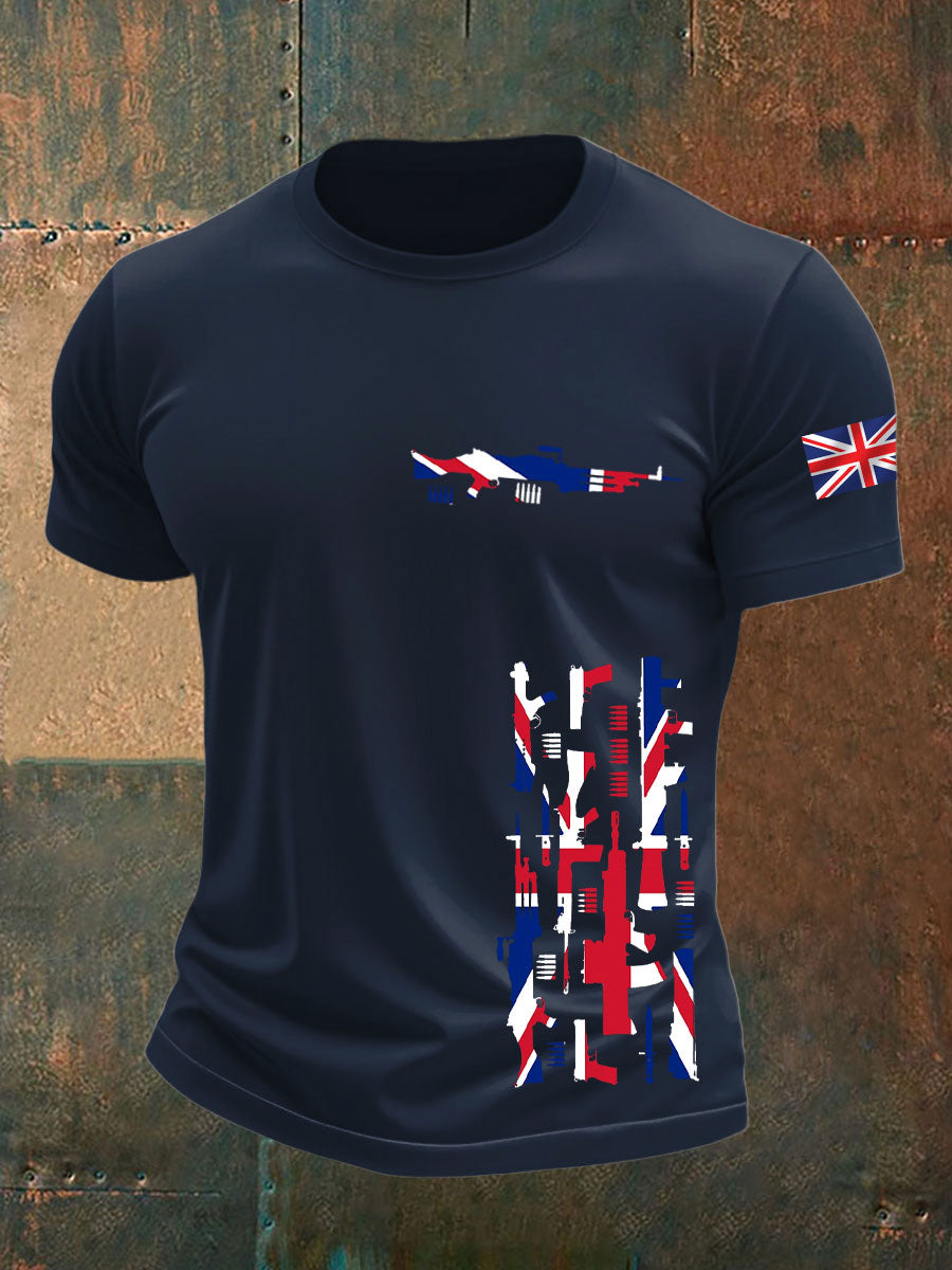Men's  British Veteran short sleeves t-shirt