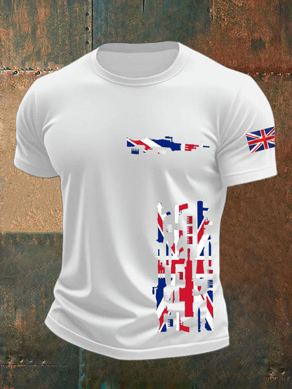 Men's  British Veteran short sleeves t-shirt