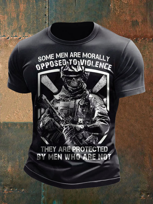 Men's  British Veteran short sleeves t-shirt