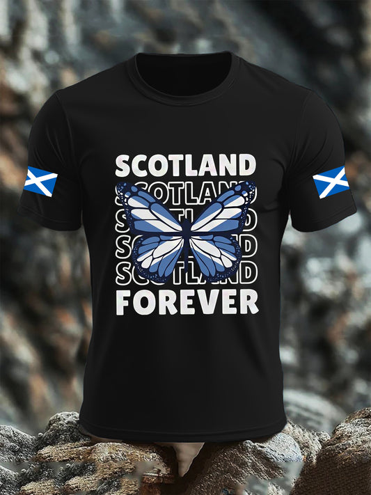Men's Scottish Flag  Short Sleeve T-shirt