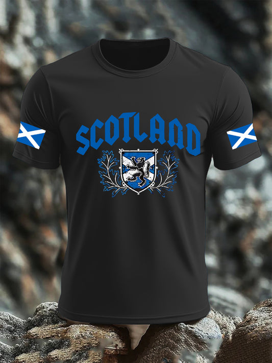 Men's Scottish Flag  Short Sleeve T-shirt
