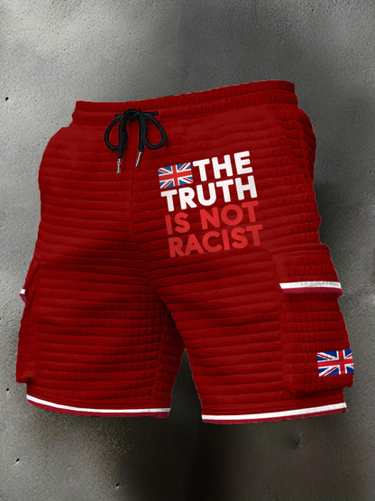 Men's The Truth Is Not Racist UK plaid shorts