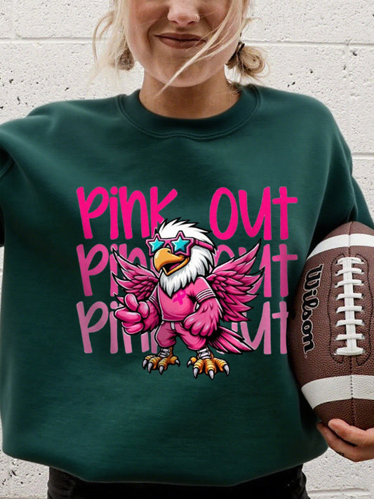 Women's Breast Cancer Awareness Month Football Fans Sweatshirt