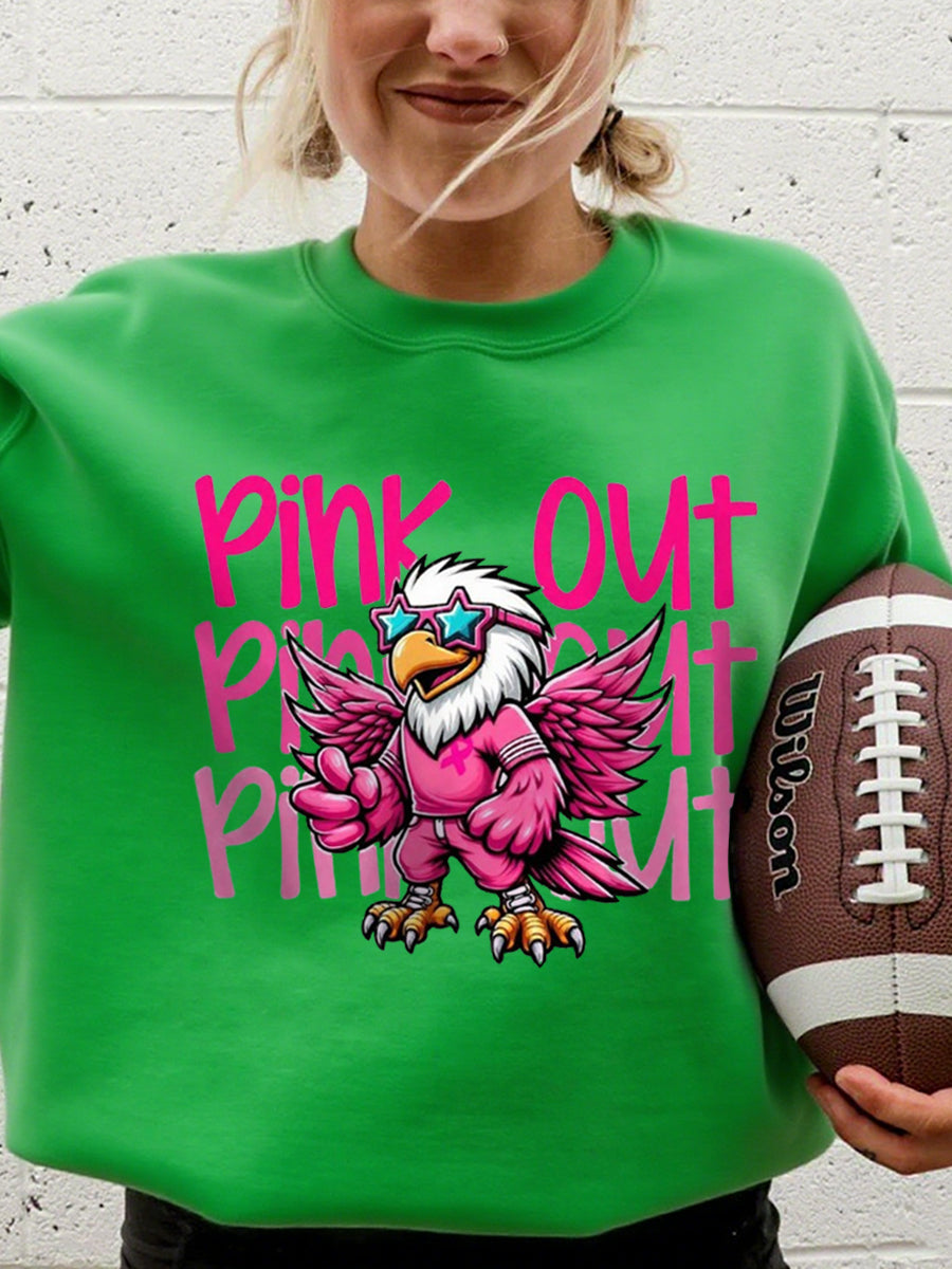 Women's Breast Cancer Awareness Month Football Fans Sweatshirt
