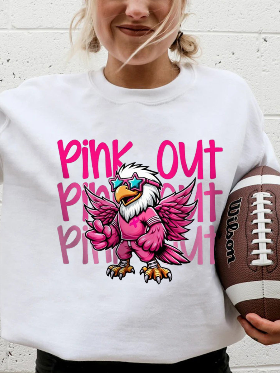 Women's Breast Cancer Awareness Month Football Fans Sweatshirt